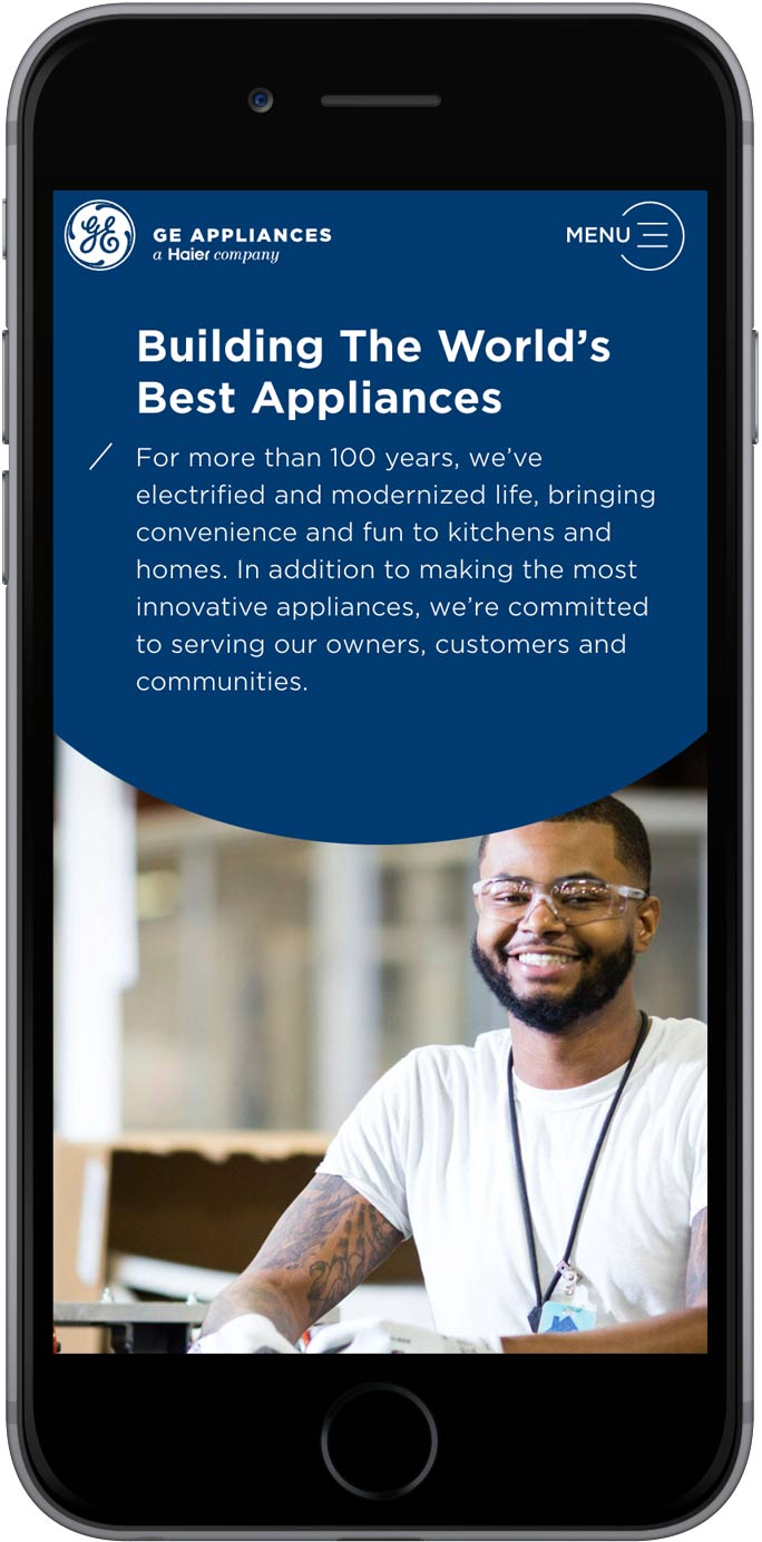 GEA Home mobile view 1